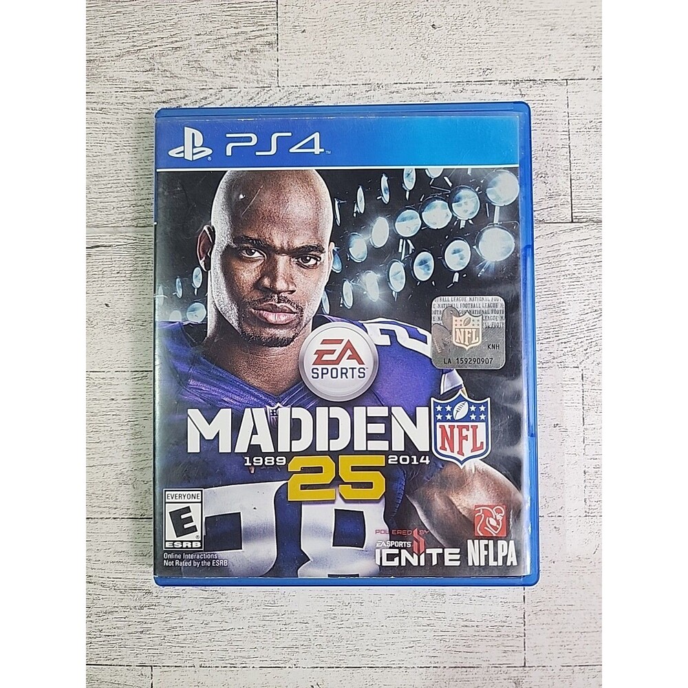 PS4 Madden NFL 25th Anniversary Game (PlayStation 4; 2013)